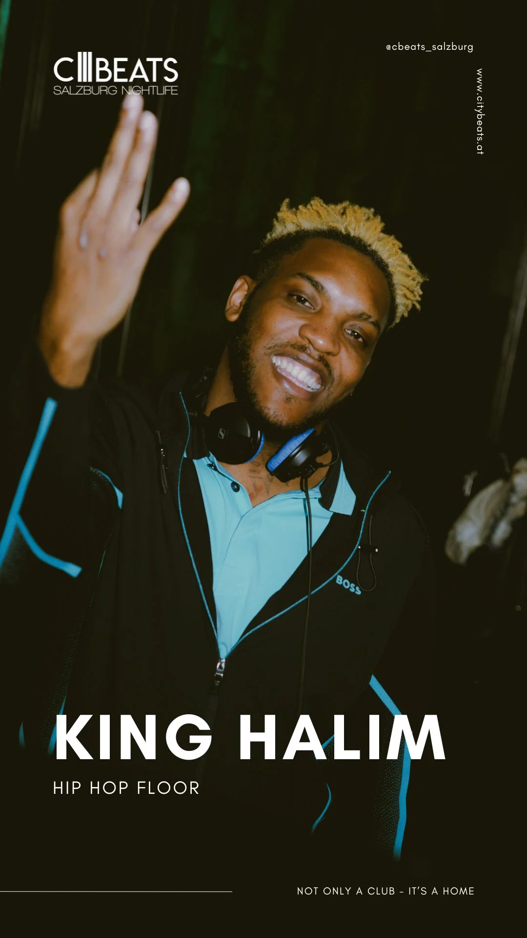 DJ King Halim als Hip-Hop-Floor-Resident bei City Beats Salzburg