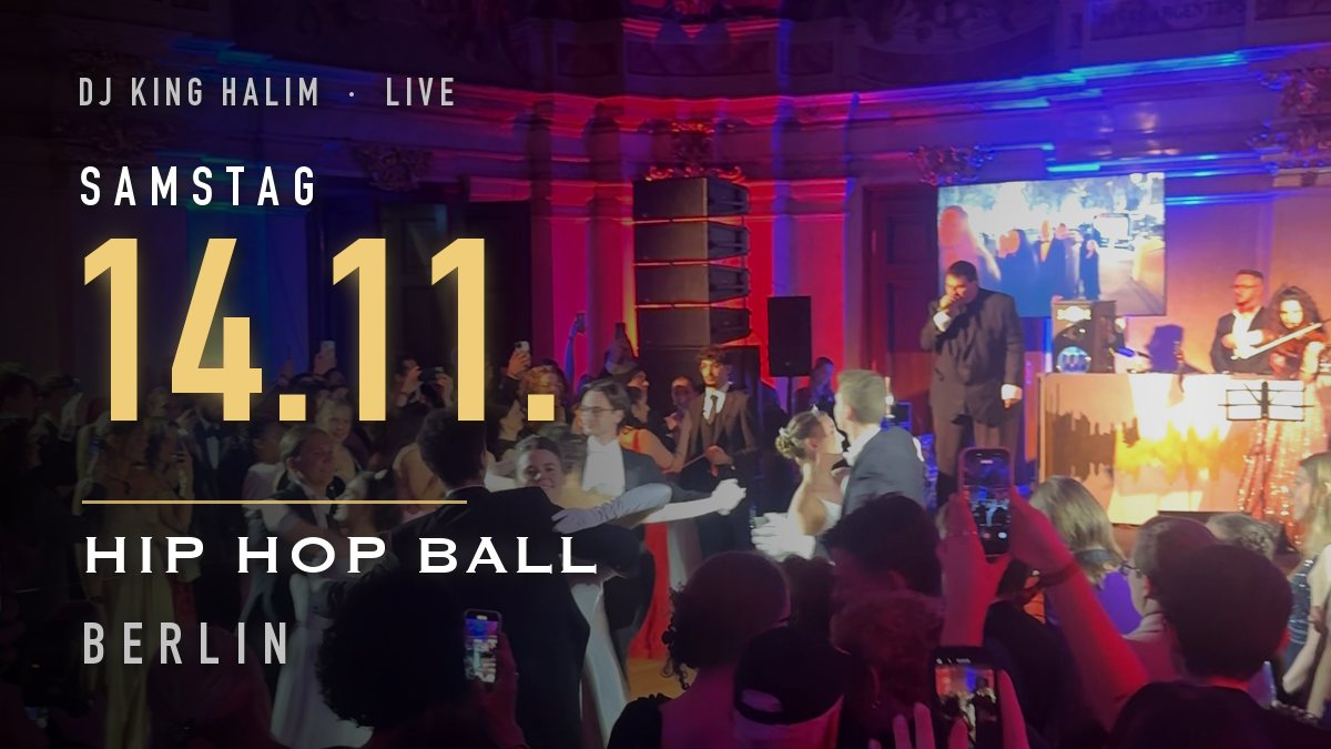HipHop Ball Berlin Flyer