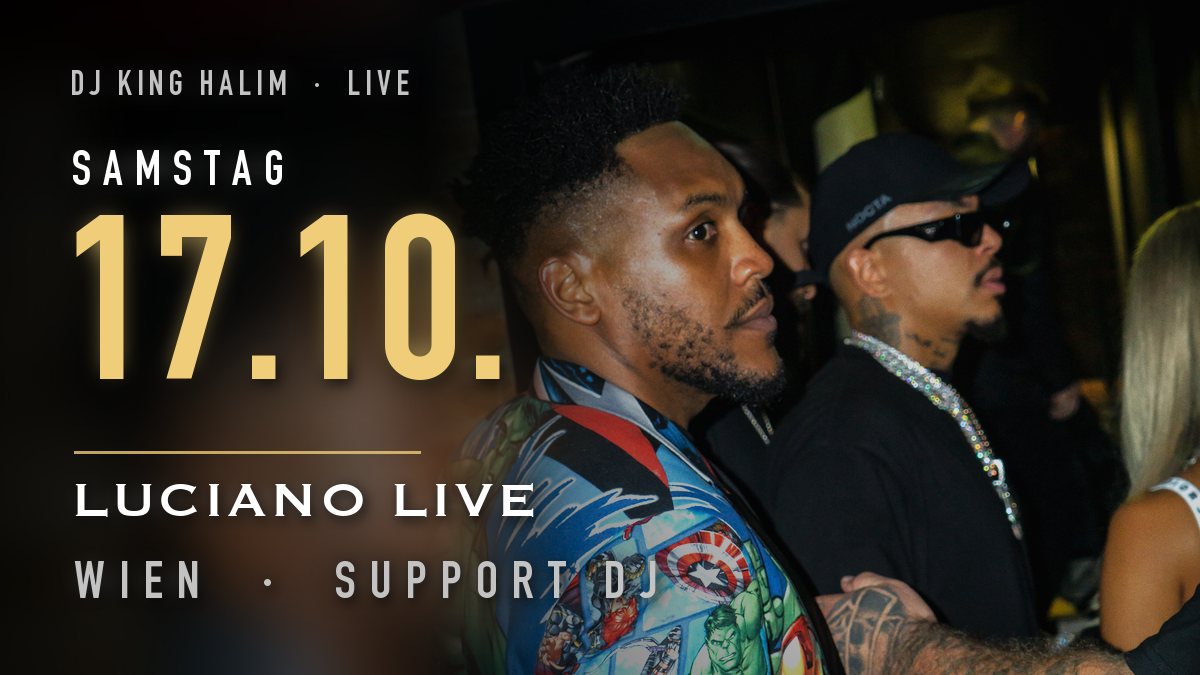 Luciano Live · Loco Chicken Opening Wien Flyer