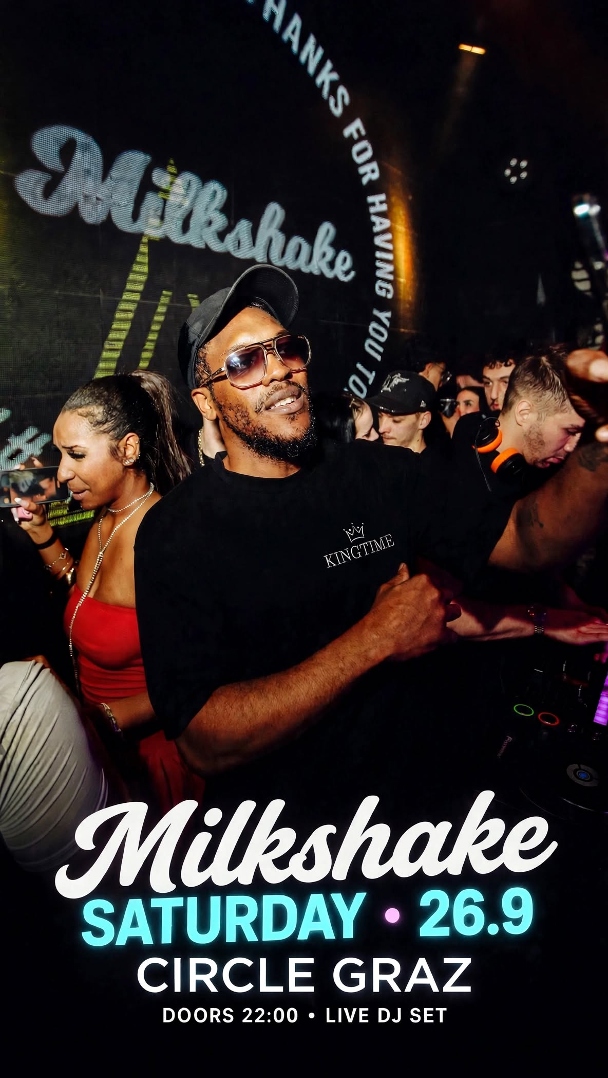Milkshake – DJ King Halim, Circle Graz, Sa 26.09.2026